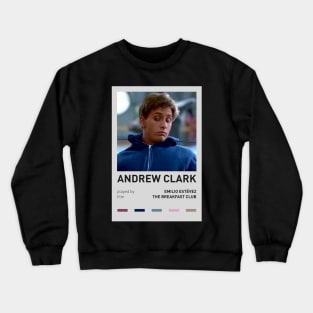 Emilio Esteves as Andrew Clark in The Breakfast Club Crewneck Sweatshirt